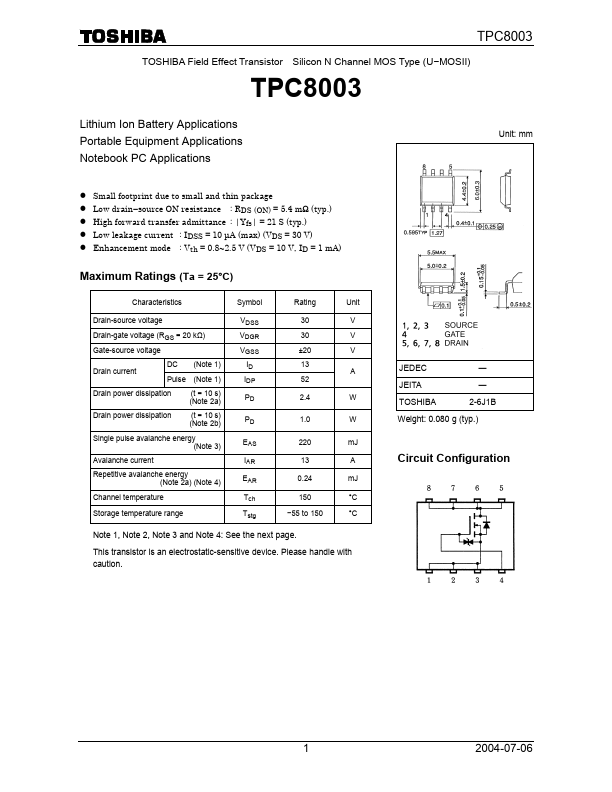 TPC8003