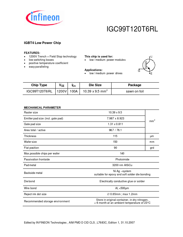 IGC99T120T6RL