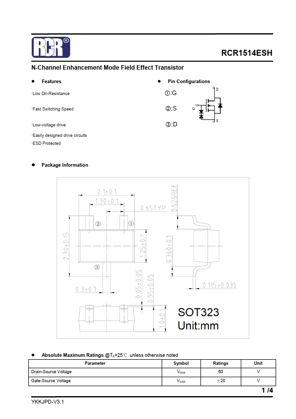 RCR1514ESH