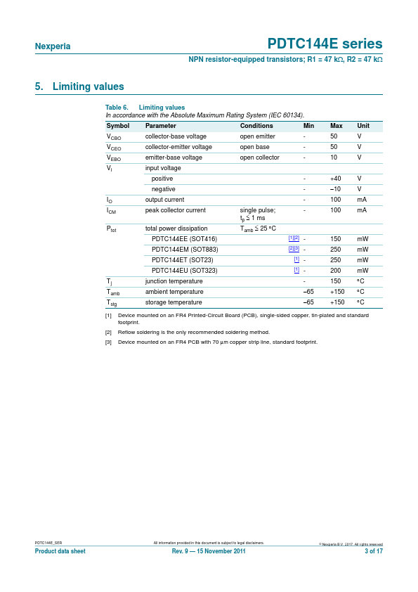 PDTC144EU