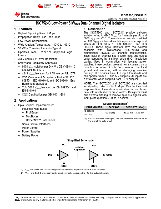 ISO7521C