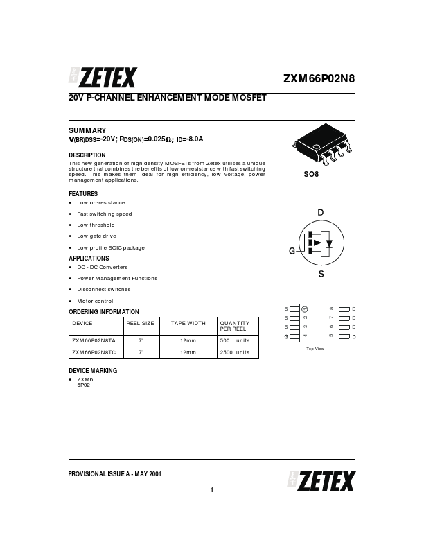 ZXM66P02N8