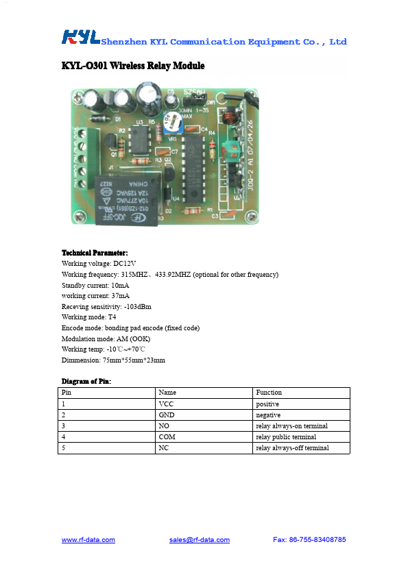 KYL-O301