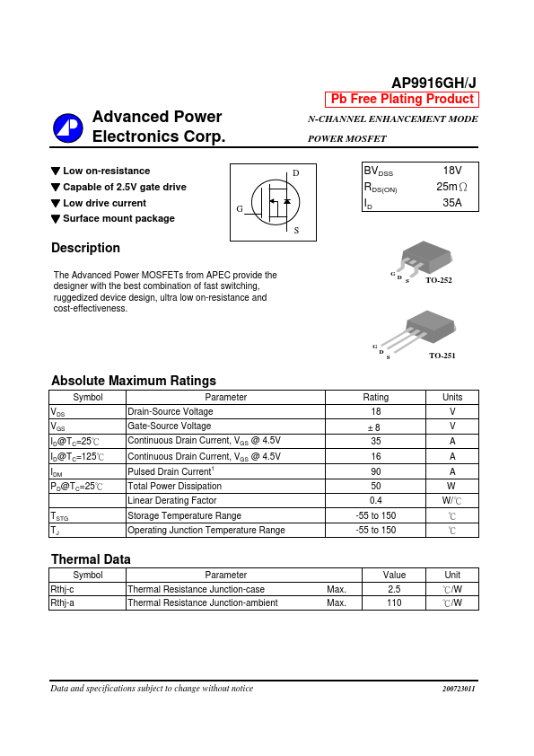 AP9916GJ