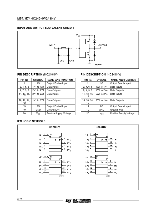 M74HC241HV