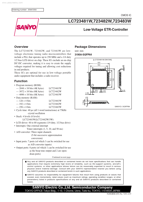 LC723481W