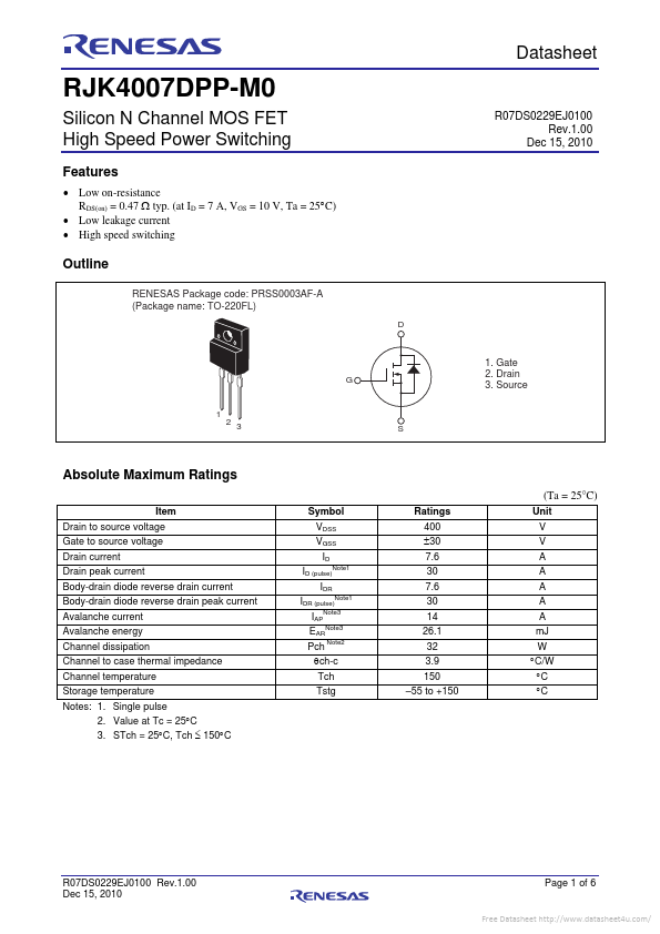 RJK4007DPP-M0