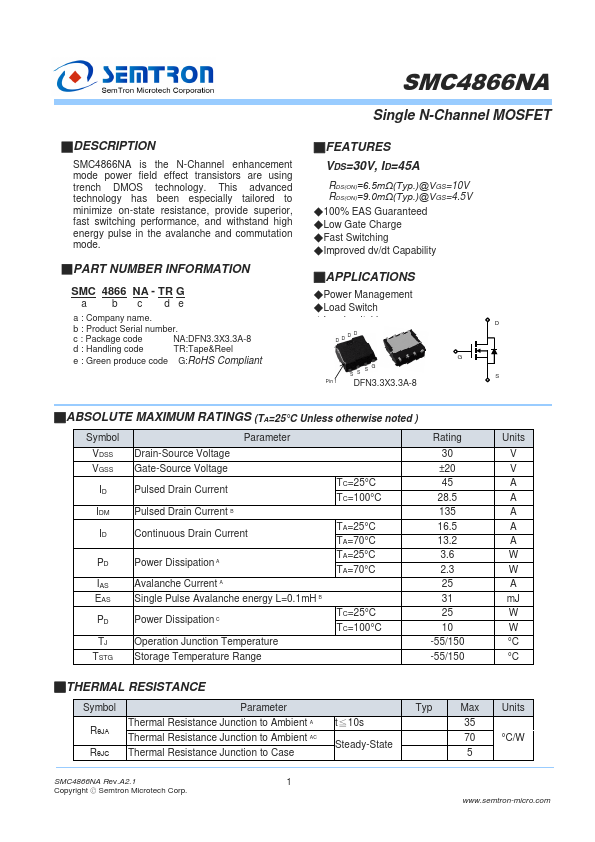 SMC4866NA Datasheet Preview