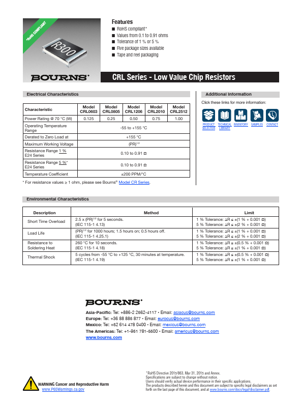 CRL2010 Datasheet Preview