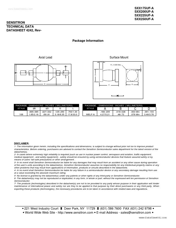 SSM225UF-A