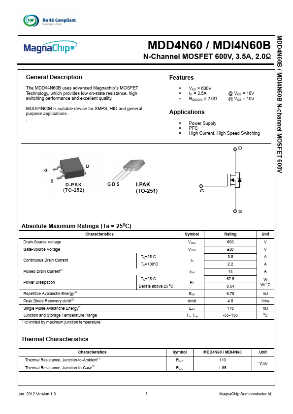 MDI4N60B