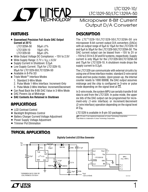 LTC1329-50