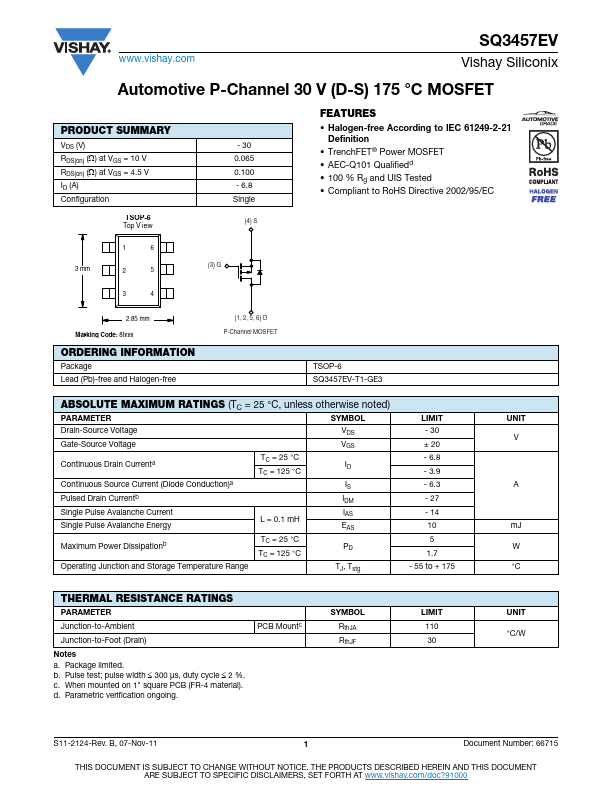 SQ3457EV