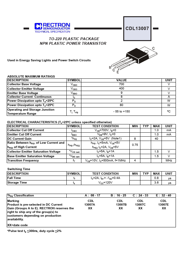 CDL13007