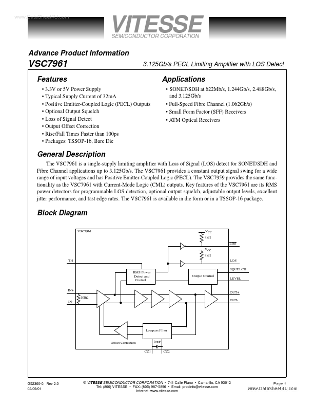 VSC7961