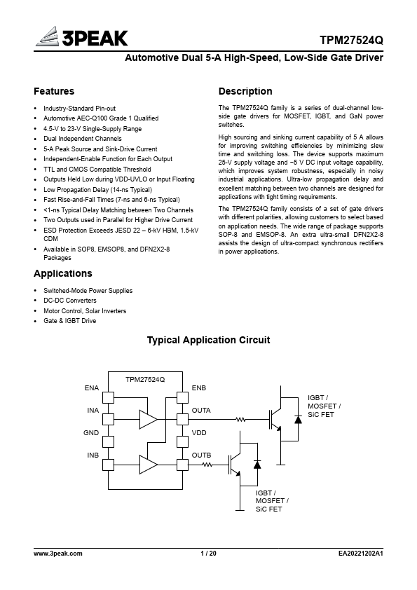 TPM27524Q Datasheet Preview