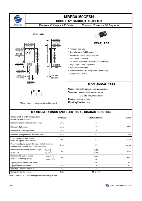 MBR30150CFSH