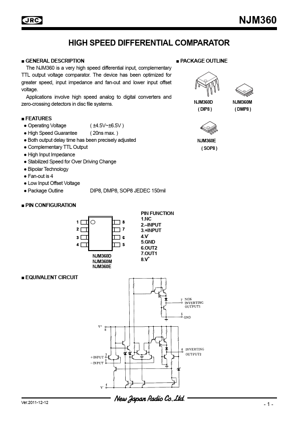 NJM360D