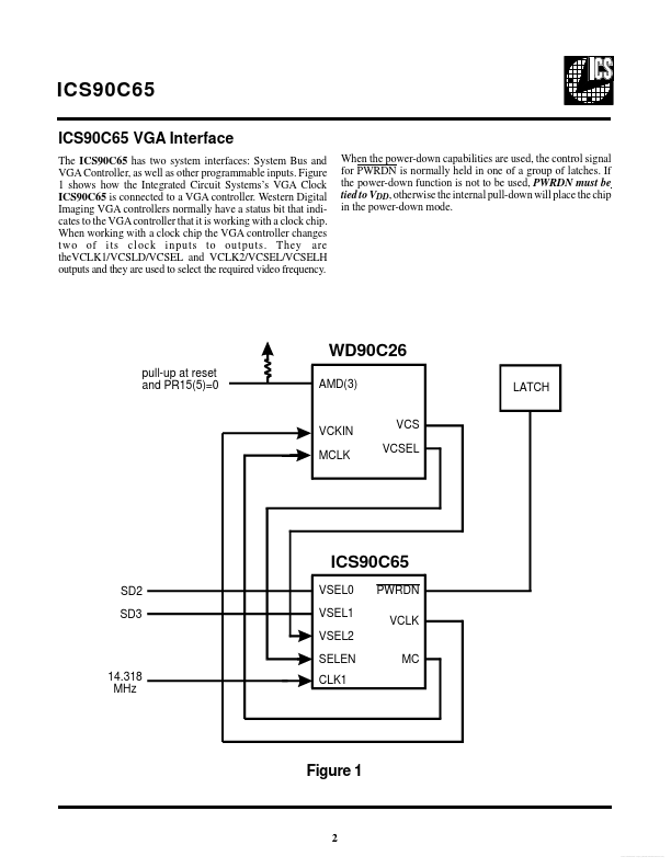 ICS90C65