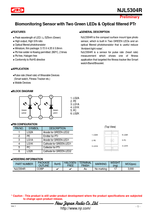 NJL5304R