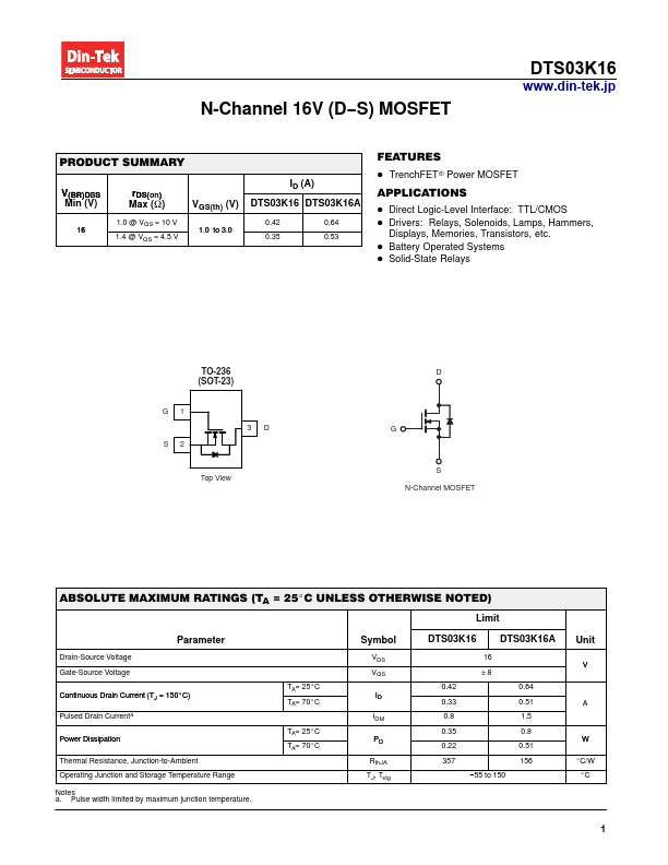 DTS03K16