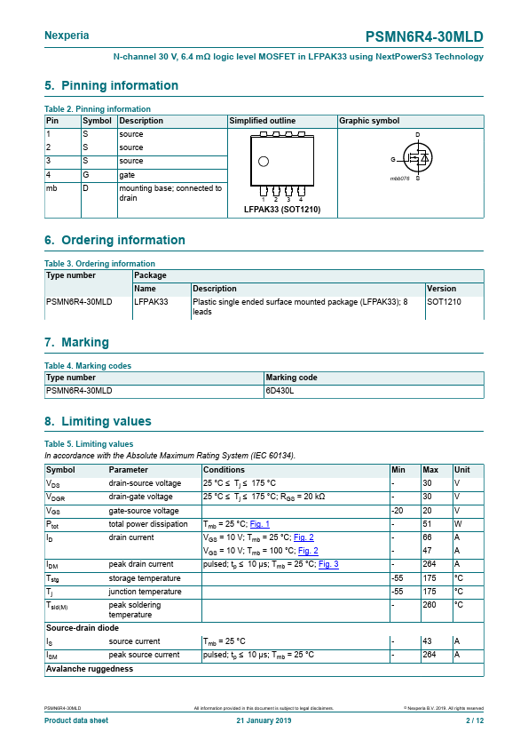 PSMN6R4-30MLD