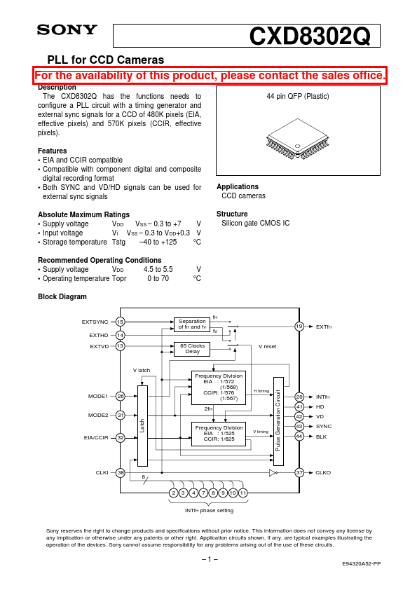 CXD8302Q