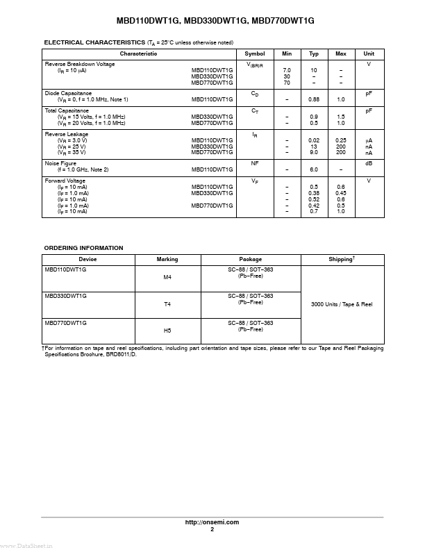 MBD330DWT1G