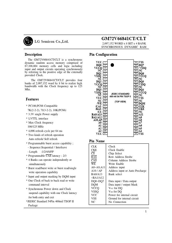 GM72V66841CLT