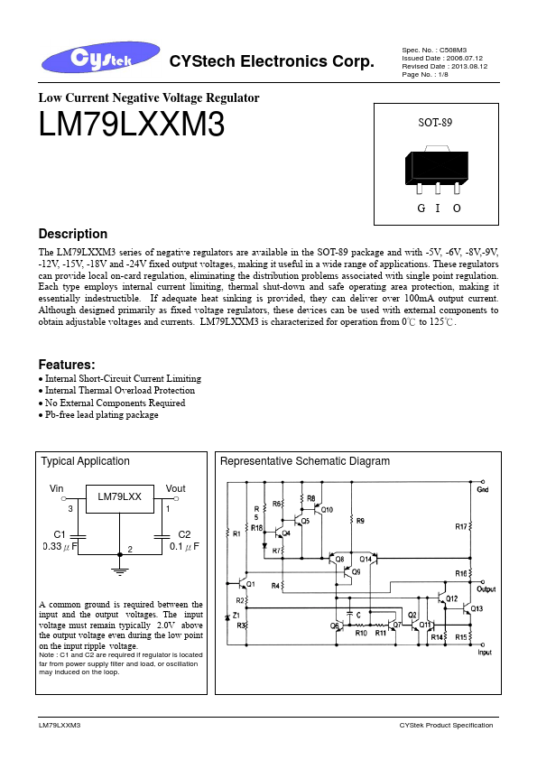 LM79L18M3