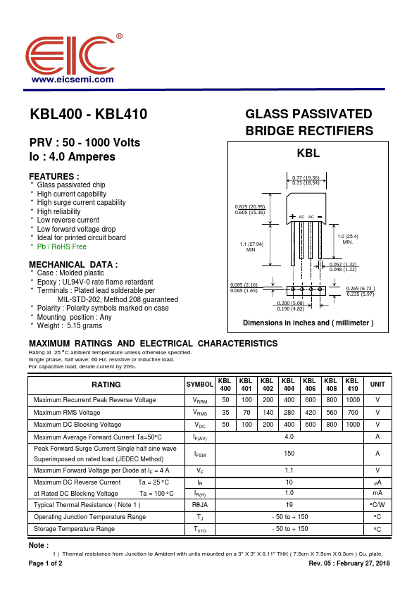 KBL410