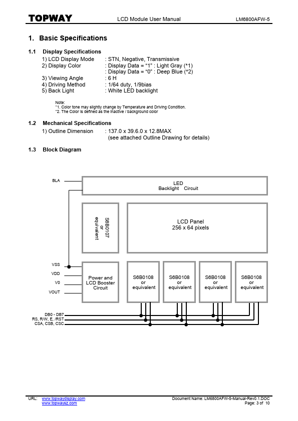 LM6800AFW-5