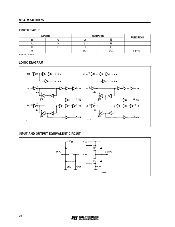 M54HC375