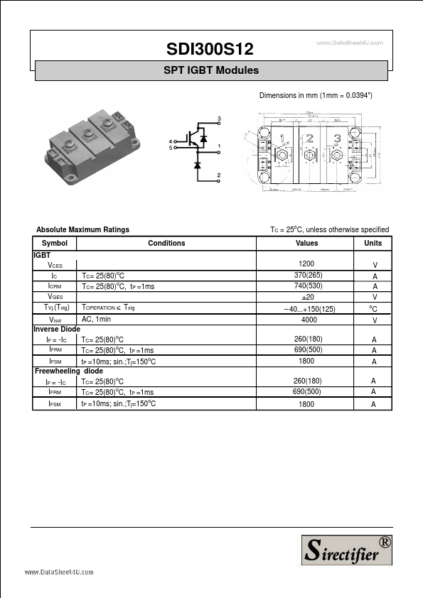 SDI300S12