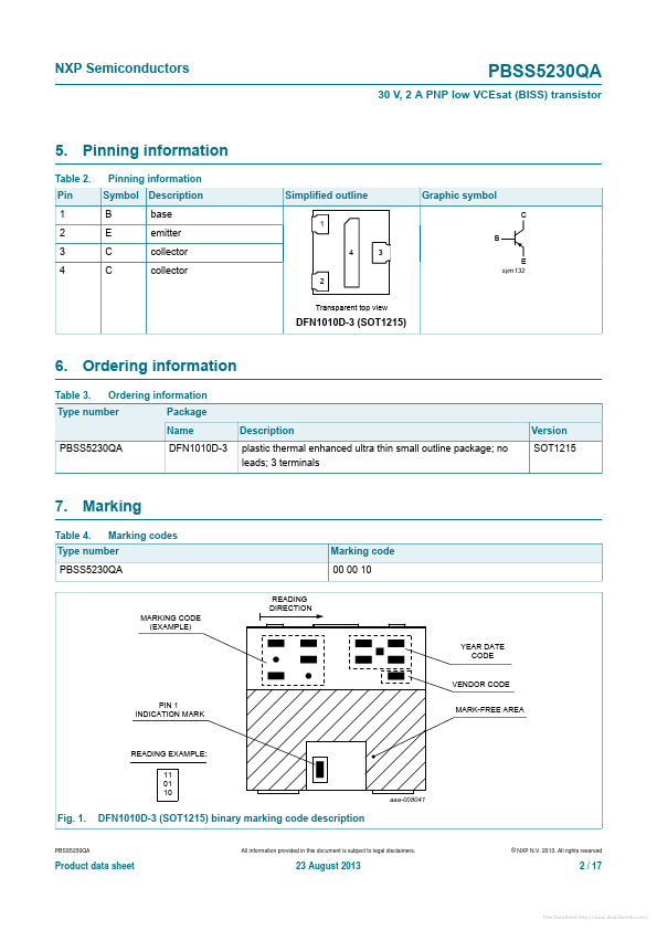 PBSS5230QA