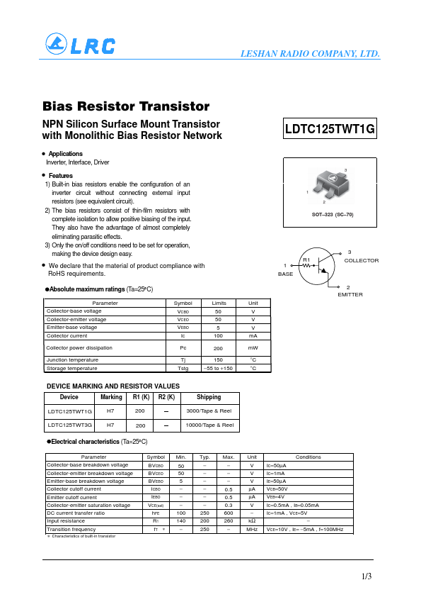 LDTC125TWT3G