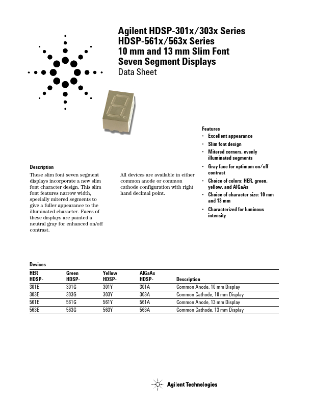 HDSP-301Y