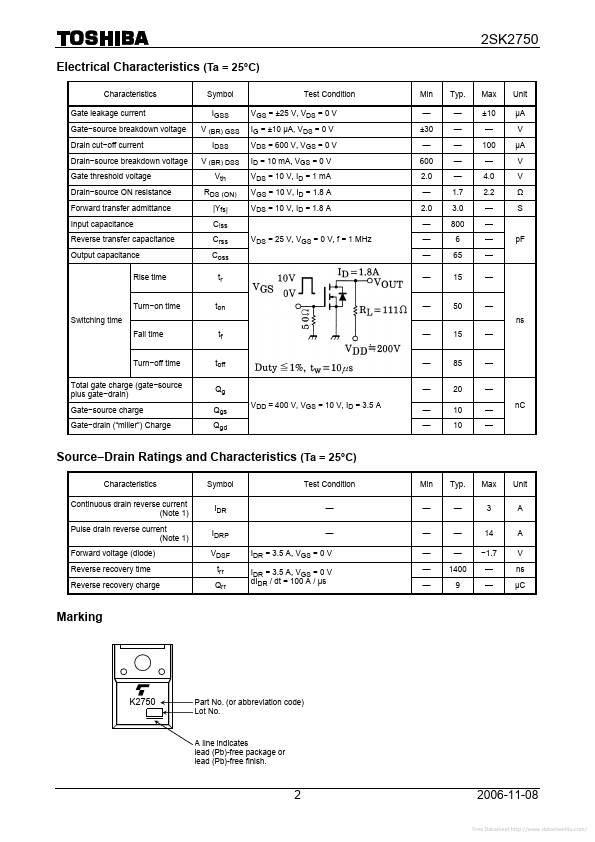 2SK2750