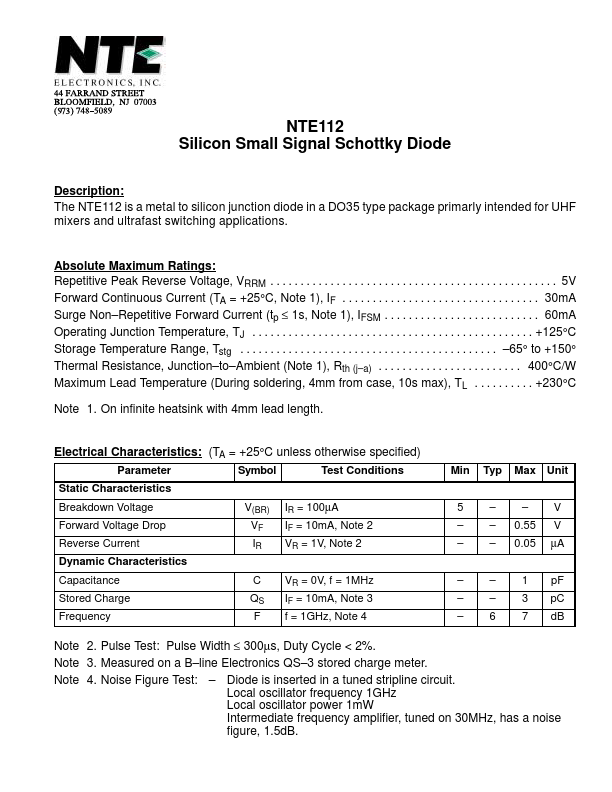 NTE112