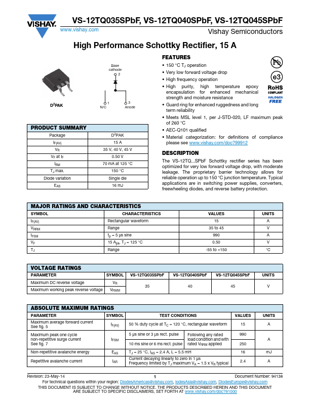 VS-12TQ035SPbF