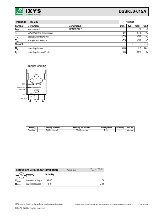 DSSK50-015A