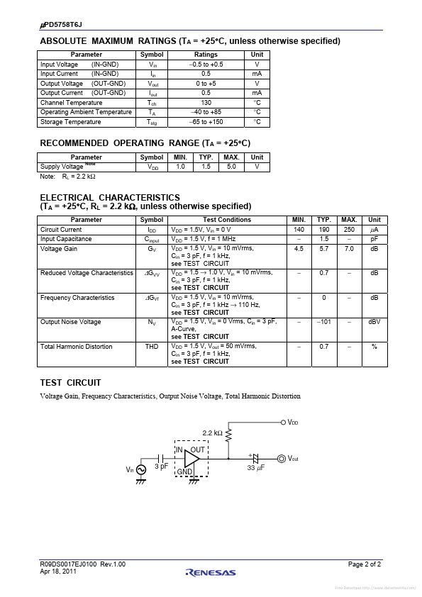 UPD5758T6J