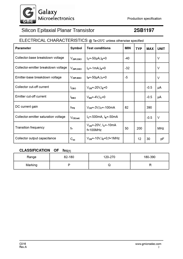 2SB1197