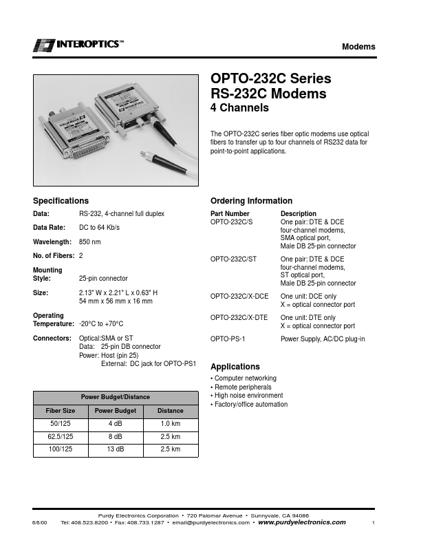 OPTO-232C
