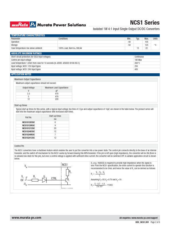 NCS1S1203SC