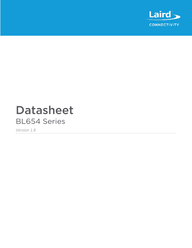 BL654 Datasheet Preview