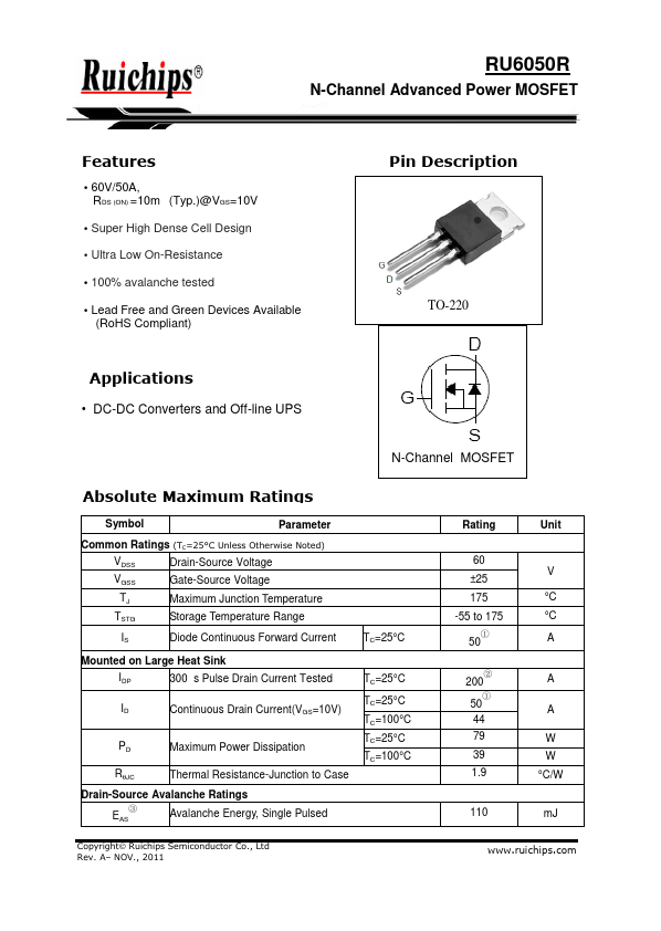 RU6050R