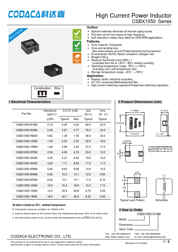 CSBX1050-8R2M