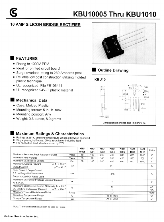 KBU10005