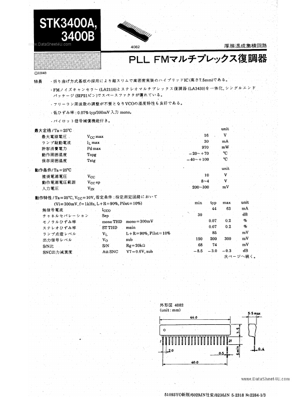 STK3400A